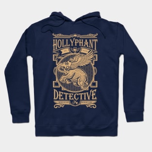 Hollyphant Detective - gold Hoodie